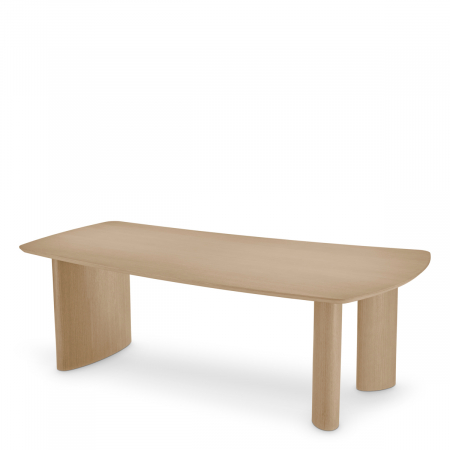Mese living -   Masa de dining Bergman S din furnir de steBorcan natural 116730 EICHHOLTZ