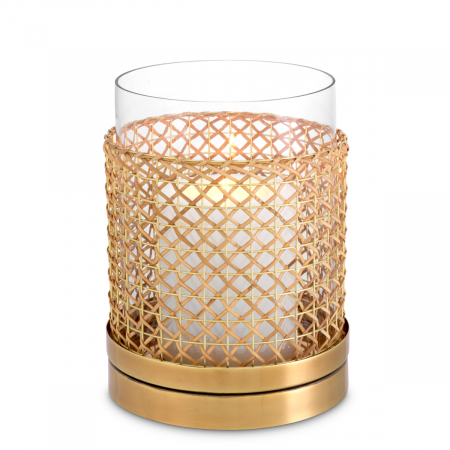 Promotii -   Ușa de rattan Suport lumanare Zimmerman S 117536 EICHHOLTZ