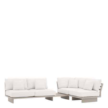   Canapea exterioară Royal Palm din pânză Sunbrella bej 114998 EICHHOLTZ [5]
