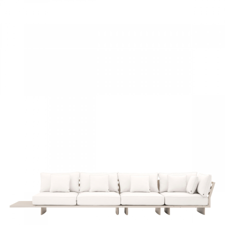   Canapea exterioară Royal Palm din pânză Sunbrella bej 114998 EICHHOLTZ [6]