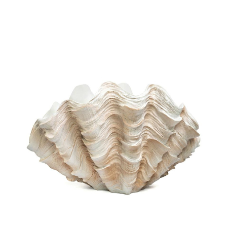Decoratiuni - Vază Decorativă Concha 29, Rășină Kremowej - Kare Design