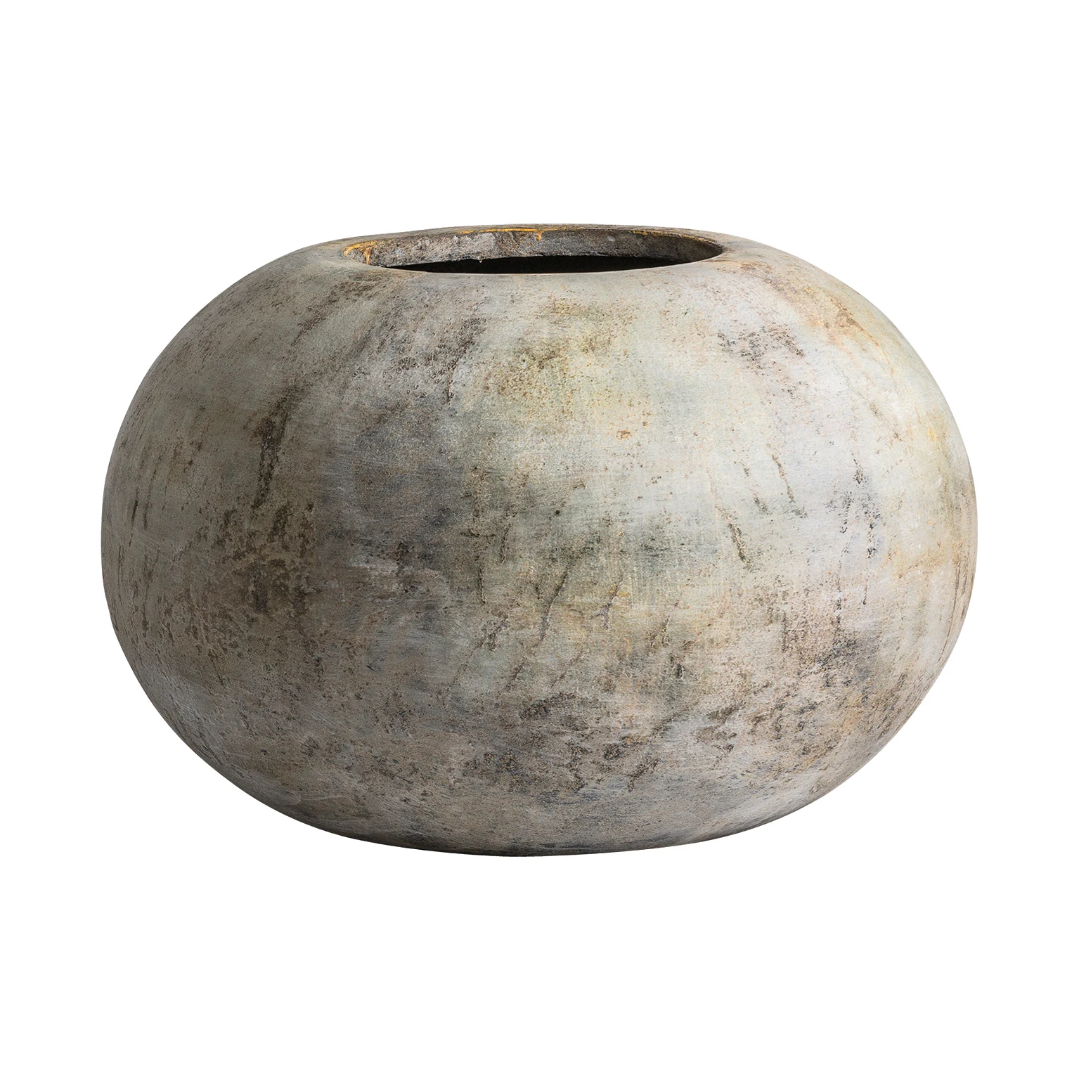 Vaza Decorativa din Teracota, Gri/Teracota, 78x78x52 cm - VicalHome 25565 [2]
