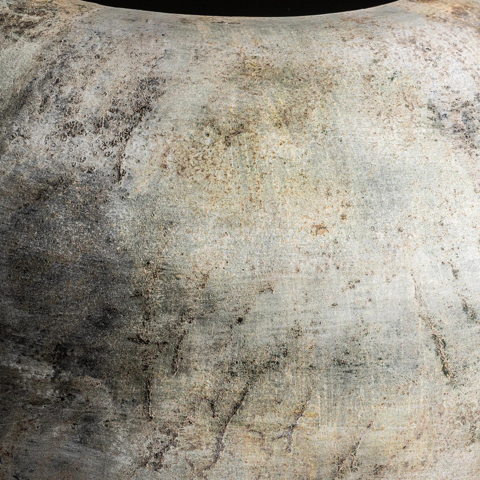 Vaza Decorativa din Teracota, Gri/Teracota, 78x78x52 cm - VicalHome 25565 [7]