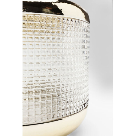 Vază Decorativă La Noble 19,5x19,5x19 cm, Sticlă Auriu - Kare Design [2]
