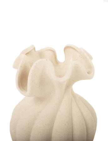 Vază Decorativă Portico 12x12x21 cm, Ceramică Bej - SHP [1]