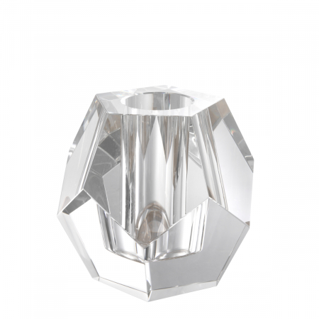   Suport pentru lumânări Tealight Coquette din sticlă cristal. 112703 EICHHOLTZ [2]