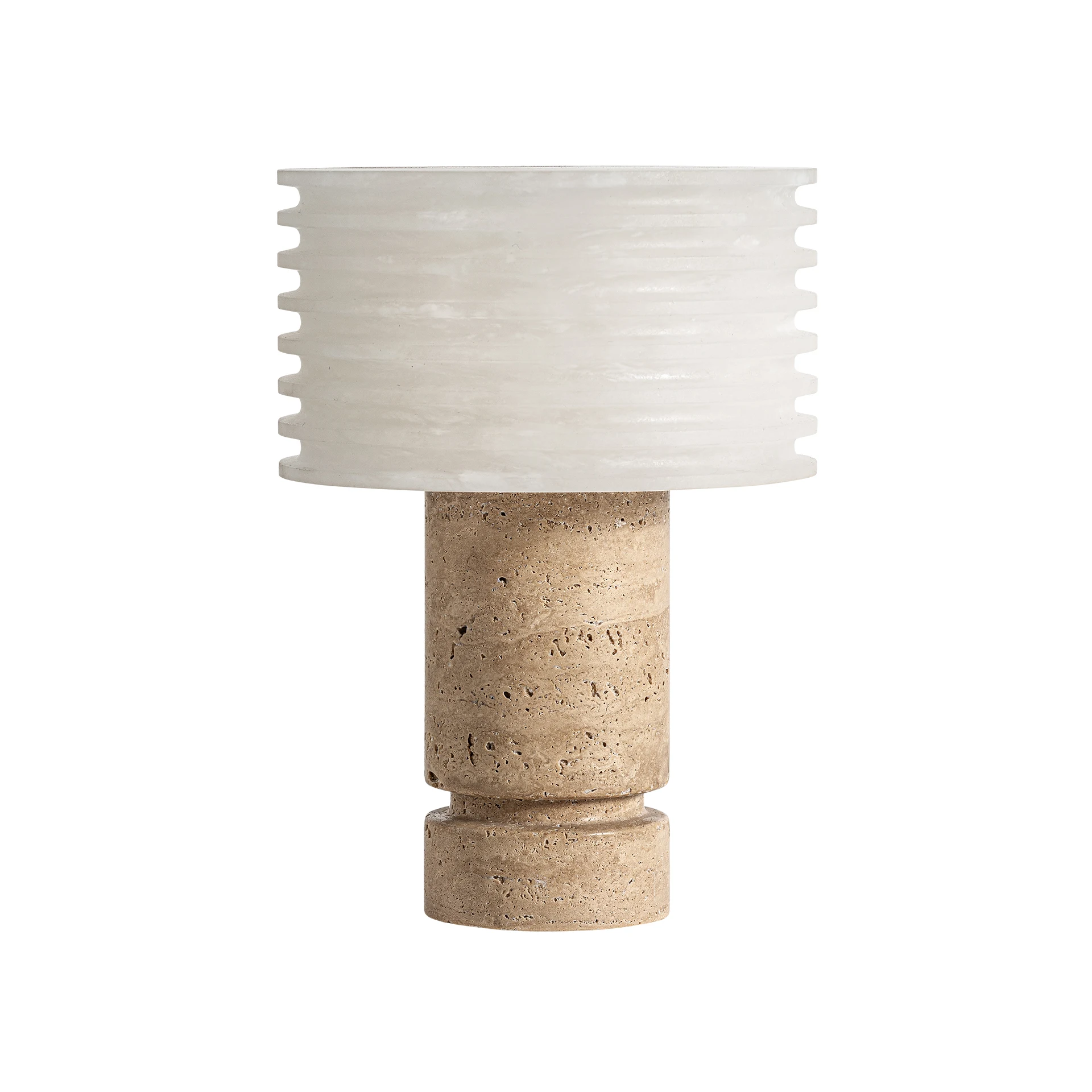 Produse - Veioza din Bronz, Ceramica si Marmura, Alb, 22x22x31 cm, Stil Art Deco - VicalHome 34964
