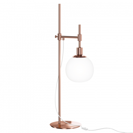 Lampi de birou - Veioza Erich MOD221-TL-01-G, cu intrerupator, 1xE14, alba+aurie, IP20, Maytoni