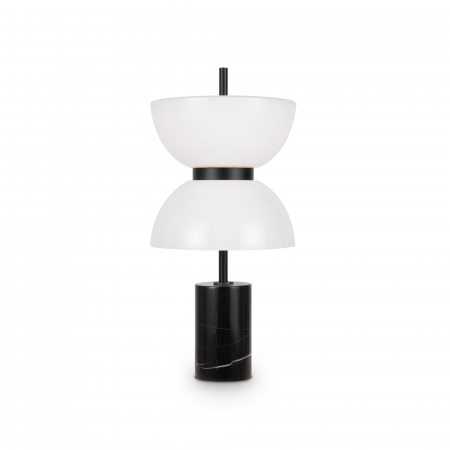 Veioze - Veioza LED Kyoto MOD177TL-L11B3K, cu intrerupator, 11W, 500lm, lumina calda, IP20, neagra+alba, Maytoni