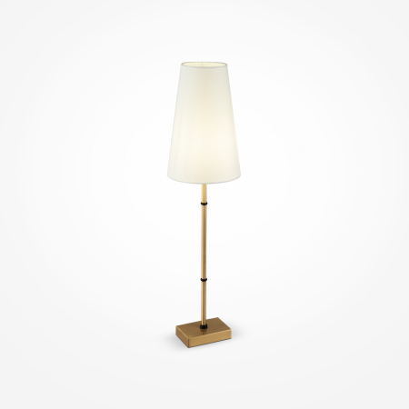 Lampi de birou - Veioza Zaragoza H001TL-01BS, cu intrerupator, 1xE14, alama+alba, IP20, Maytoni