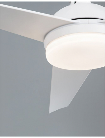 Ventilator cu LED alb Estee, Ø 152 cm, din otel, 9953198 - Novaluce [2]