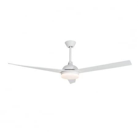 Plafoniere LED - Ventilator cu LED alb Estee, Ø 152 cm, din otel, 9953198 - Novaluce