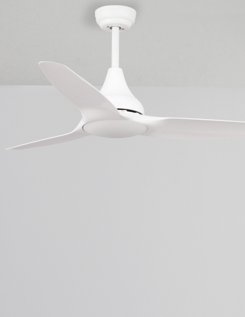 Ventilator cu LED alb/negru Martus, Ø 122 cm, baza otel, lame din ABS, 5267301 - Novaluce [2]