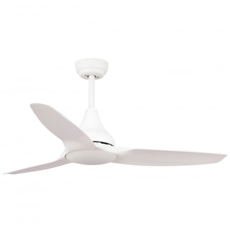 Plafoniere LED - Ventilator cu LED alb/negru Martus, Ø 122 cm, baza otel, lame din ABS, 5267301 - Novaluce