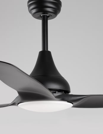 Ventilator cu LED alb/negru Martus, Ø 122 cm, baza otel, lame din ABS, 5267301 - Novaluce [14]