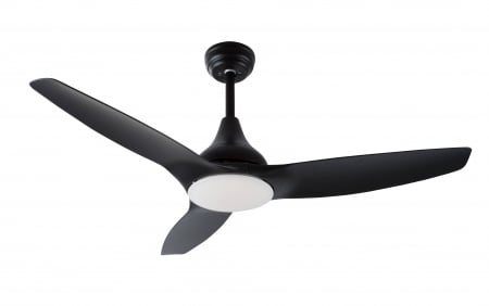 Ventilator cu LED alb/negru Martus, Ø 122 cm, baza otel, lame din ABS, 5267301 - Novaluce [11]