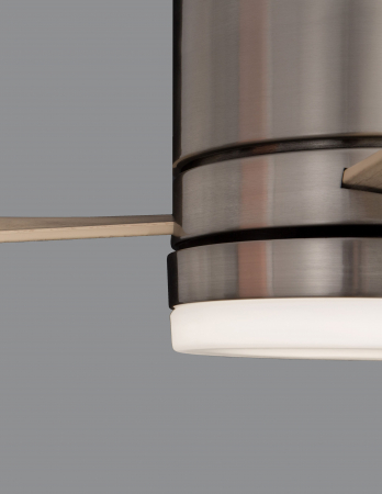 Ventilator cu LED alb/nichel Jamin, Ø 132 cm, baza din otel, lame din placaj, 9953015 - Novaluce [6]