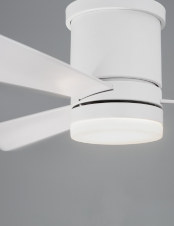 Ventilator cu LED alb/nichel Jamin, Ø 132 cm, baza din otel, lame din placaj, 9953015 - Novaluce [2]