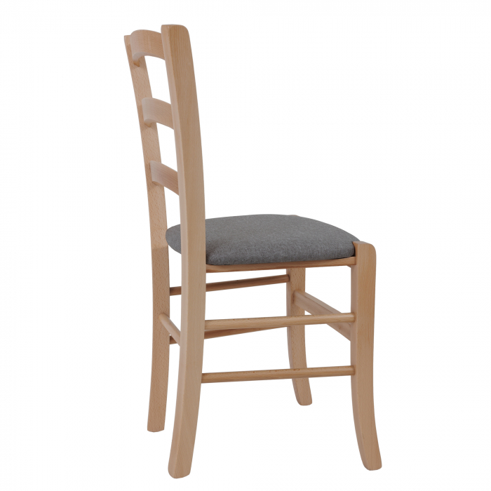 Scaun Paesana, cadru fag, material stofa S21 gri [3]