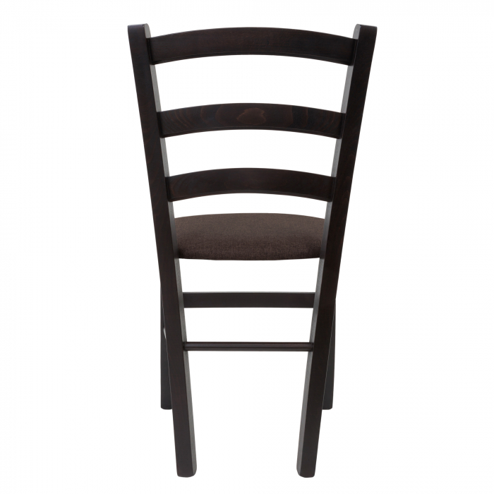Scaun Paesana, cadru fag, culoare wenge, material stofa S04 maro [4]