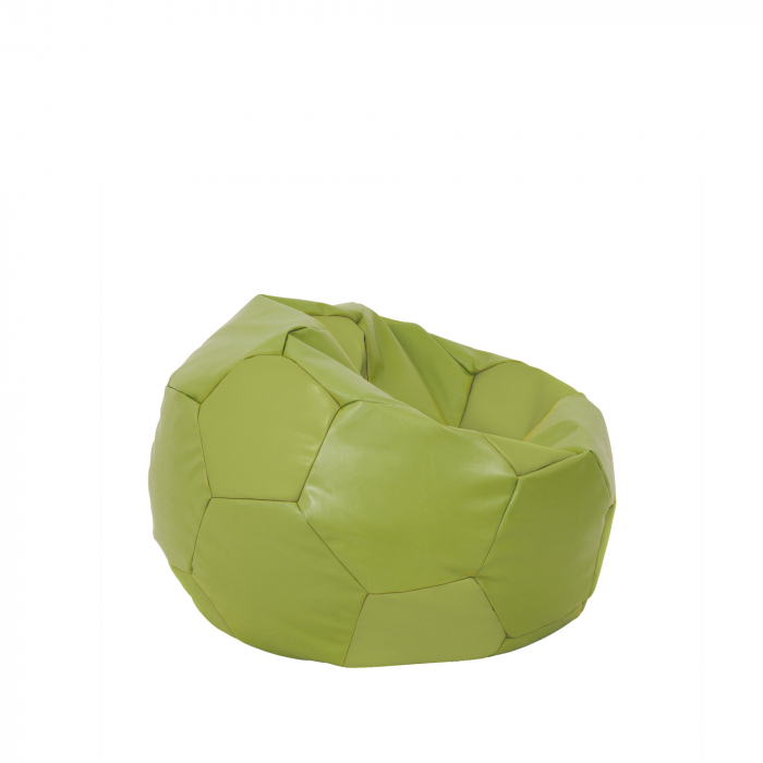 Baby Ball - fotoliu puf - imitatie piele verde [2]