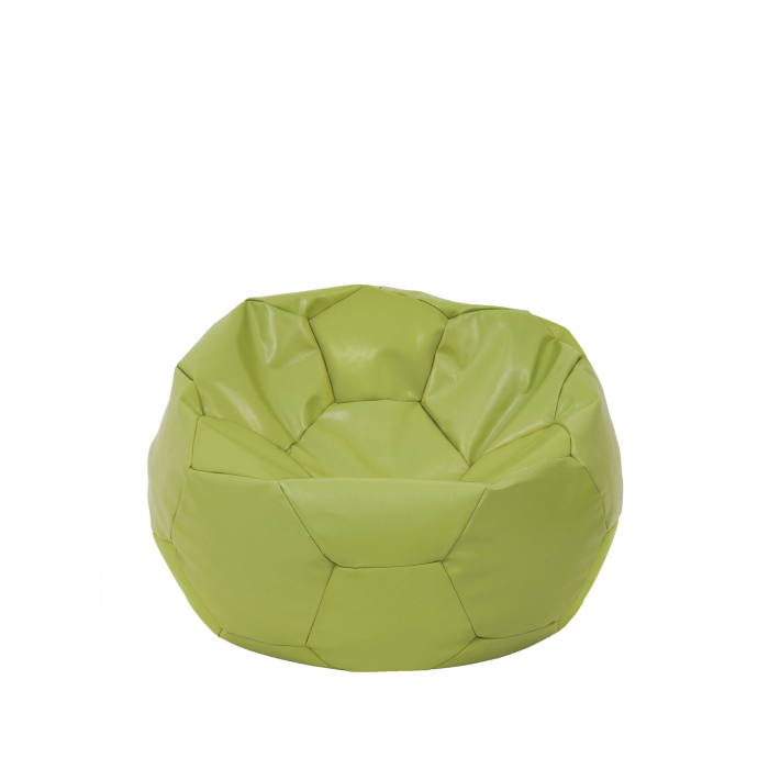 Baby Ball - fotoliu puf - imitatie piele verde [1]