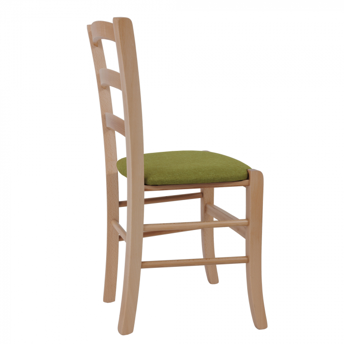 Scaun Paesana, cadru fag, material stofa S22 verde [3]