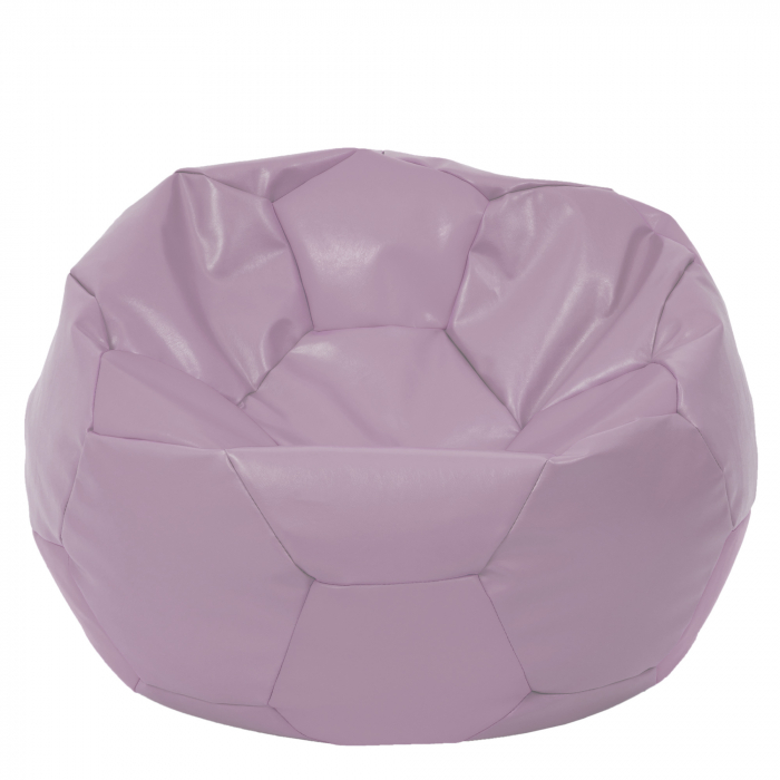 Mega Ball - fotoliu puf - imitatie piele mov [1]