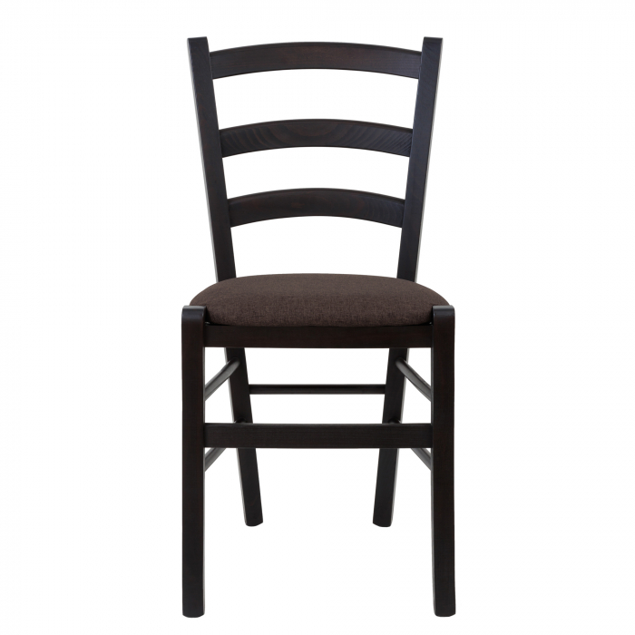 Scaun Paesana, cadru fag, culoare wenge, material stofa S04 maro [2]