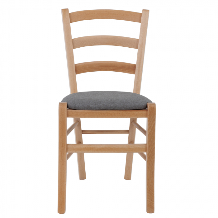 Scaun Paesana, cadru fag, material stofa S21 gri [2]