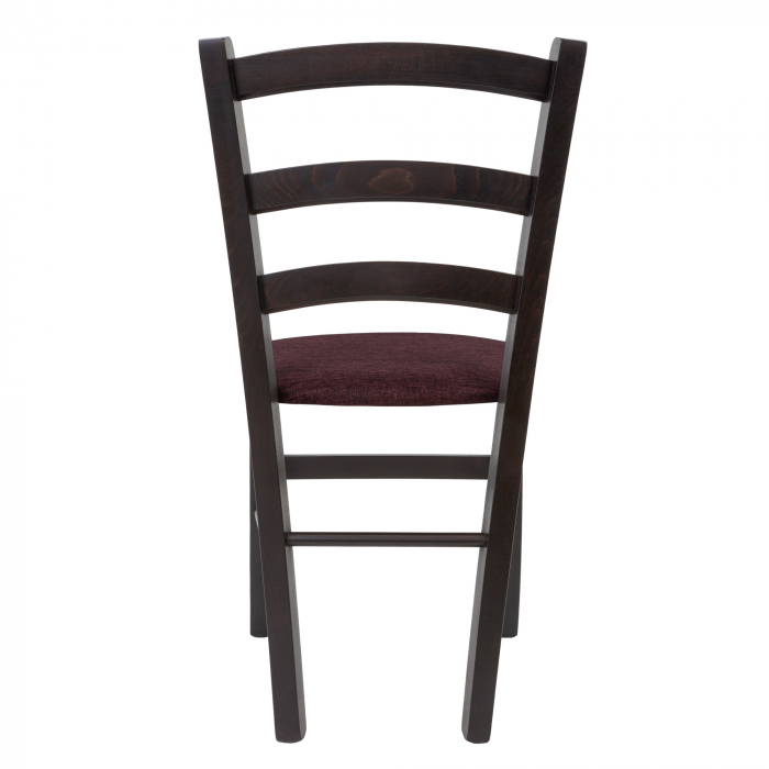 Scaun Paesana, cadru fag, culoare wenge, material stofa S78 bordo [4]