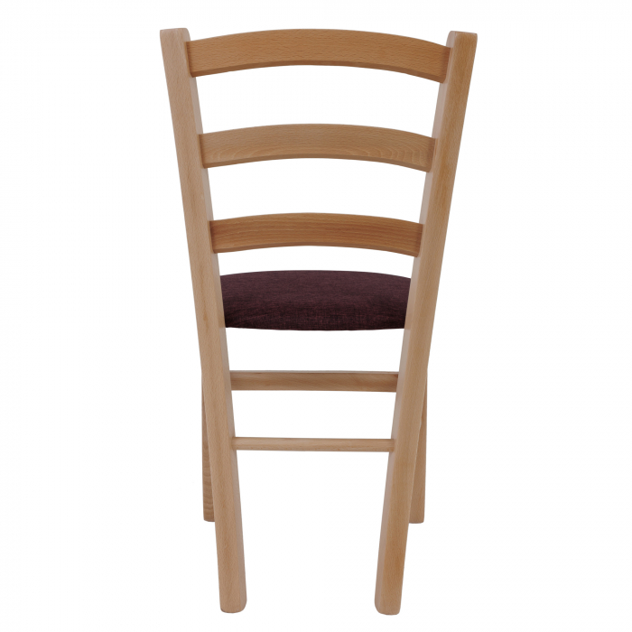 Scaun Paesana, cadru fag, material stofa S78 bordo [4]