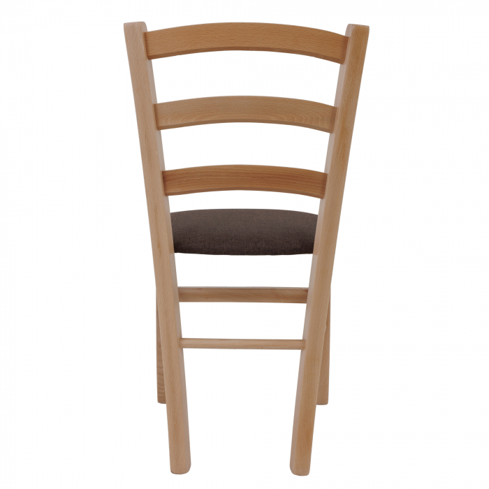 Scaun Paesana, cadru fag, material stofa S04 maro [4]
