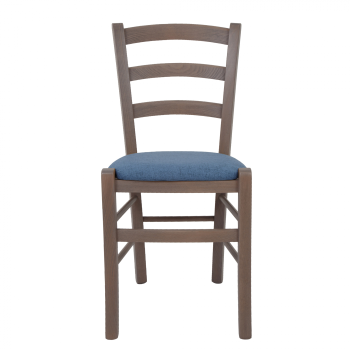 Scaun Paesana, cadru fag, culoare gri, material stofa G22 albastru [2]