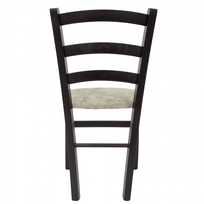 Scaun Paesana, cadru fag, culoare wenge, material stofa E04 crem [4]