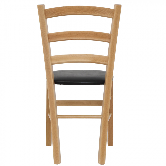 Scaun Paesana, cadru fag, material piele ecologica wenge [5]