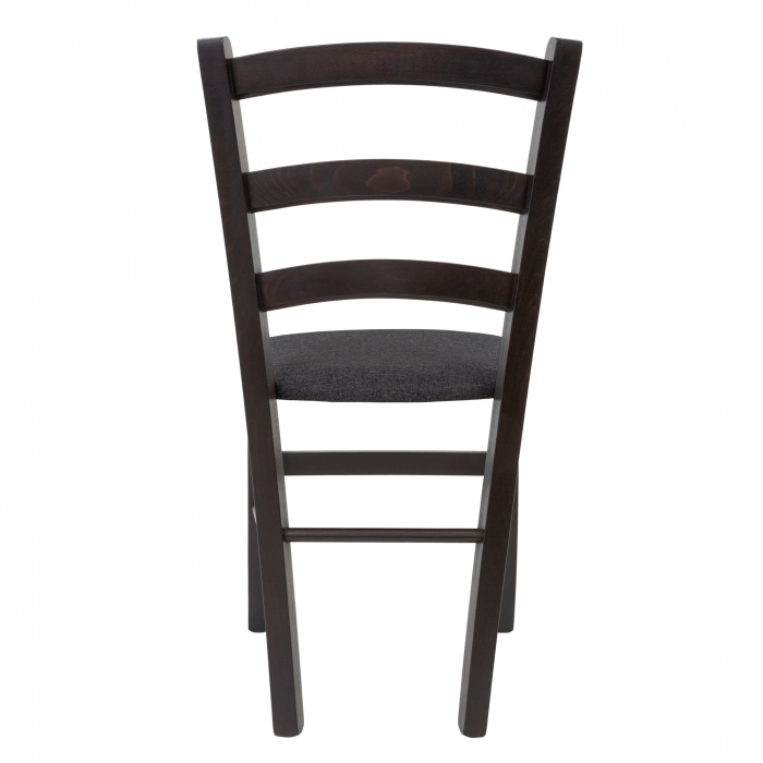 Scaun Paesana, cadru fag, culoare wenge, material stofa S05 gri [4]