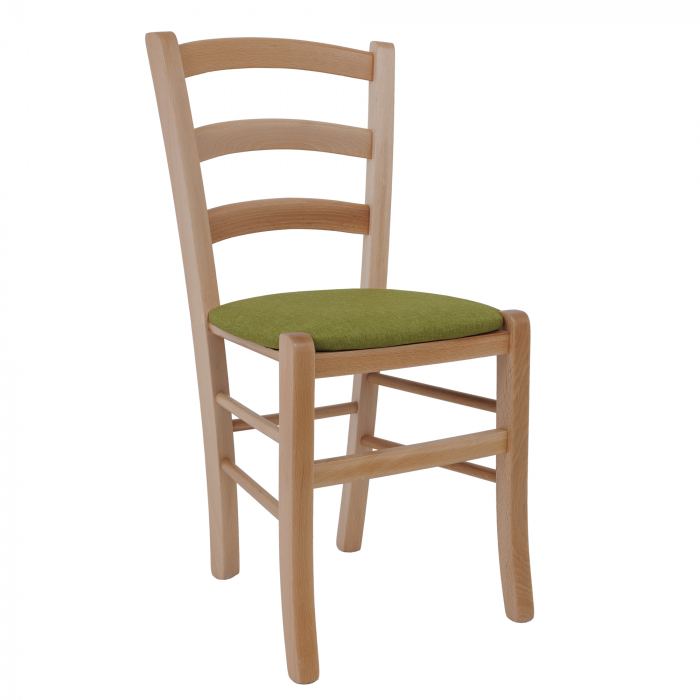 Scaun Paesana, cadru fag, material stofa S22 verde [1]