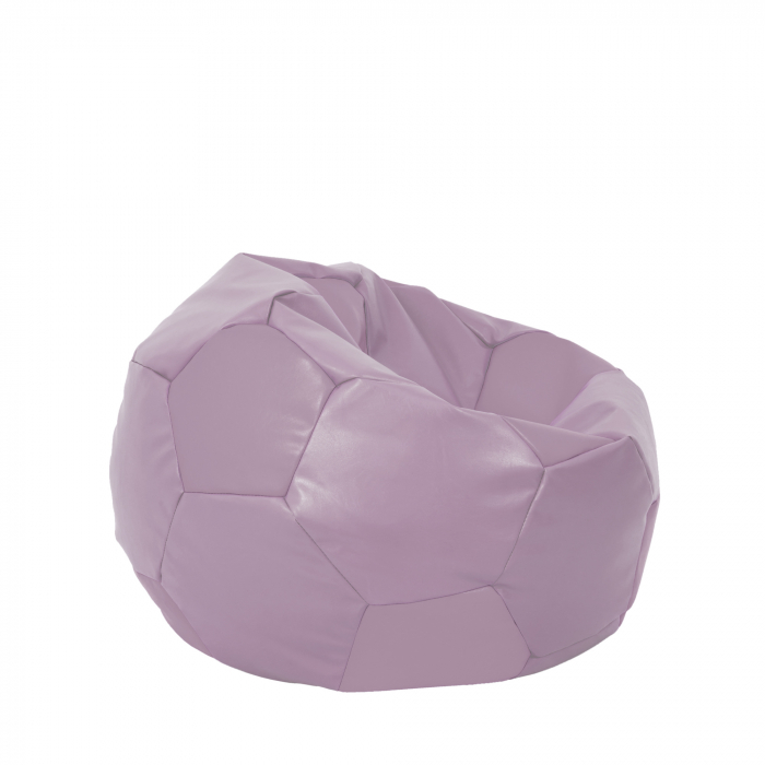 Mondo Ball - fotoliu puf - imitatie piele - mov [2]
