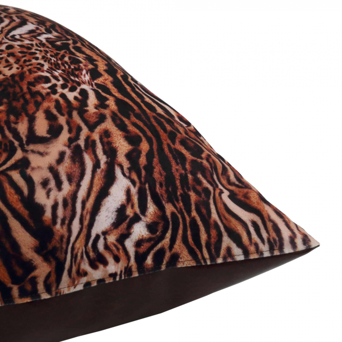 Bean bag Relax - Blana tigru - Imitatie piele maro [3]