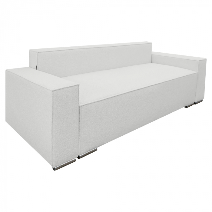 Canapea extensibila Nube cu lada de depozitare, N01 alb, 230x100x82 [2]