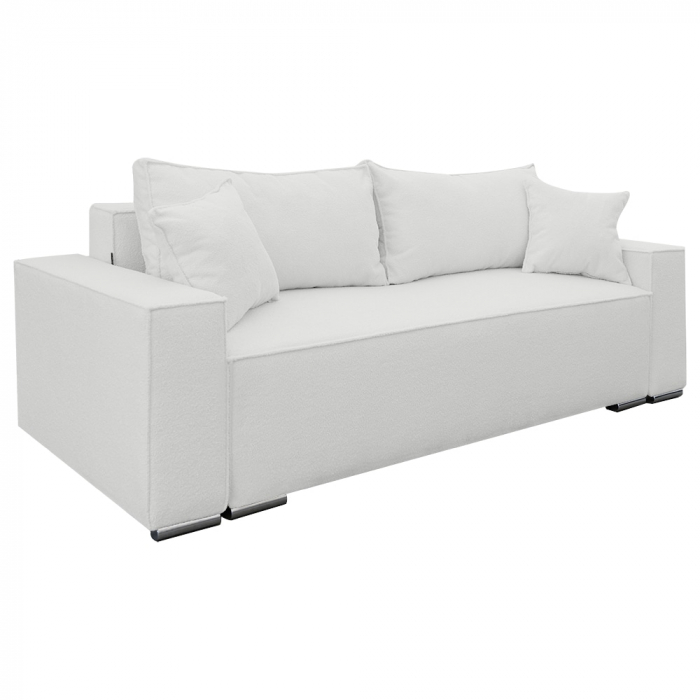 Canapea extensibila Nube cu lada de depozitare, N01 alb, 230x100x82 [1]