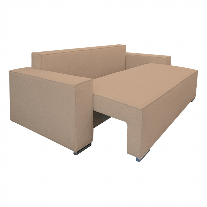 Canapea extensibila Nube cu lada de depozitare, N14 cappuccino, 230x100x82 [3]