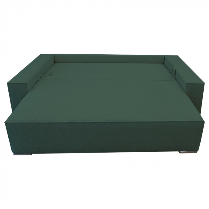 Canapea extensibila Nube cu lada de depozitare, N34 verde marin, 230x100x82 [4]