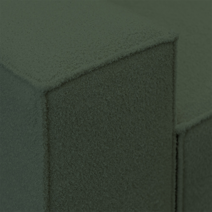 Canapea extensibila Nube cu lada de depozitare, N37 verde, 230x100x82 [6]