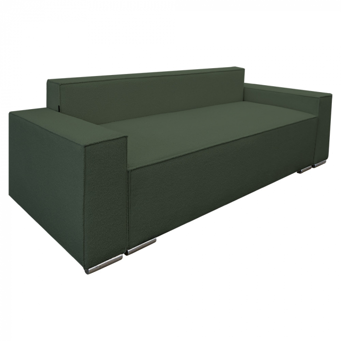 Canapea extensibila Nube cu lada de depozitare, N37 verde, 230x100x82 [2]