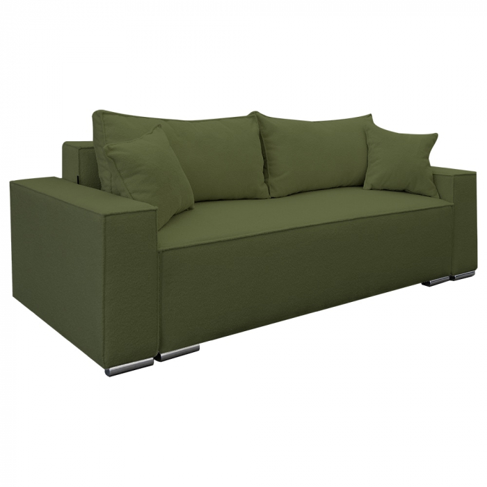 Canapea extensibila Nube cu lada de depozitare, N38 kaki, 230x100x82 [1]