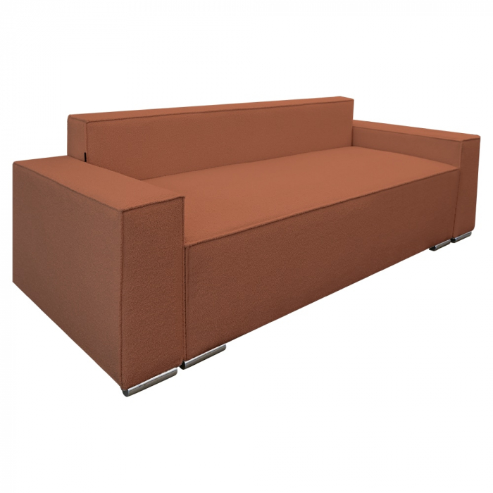 Canapea extensibila Nube cu lada de depozitare, N54 caramiziu, 230x100x82 [2]