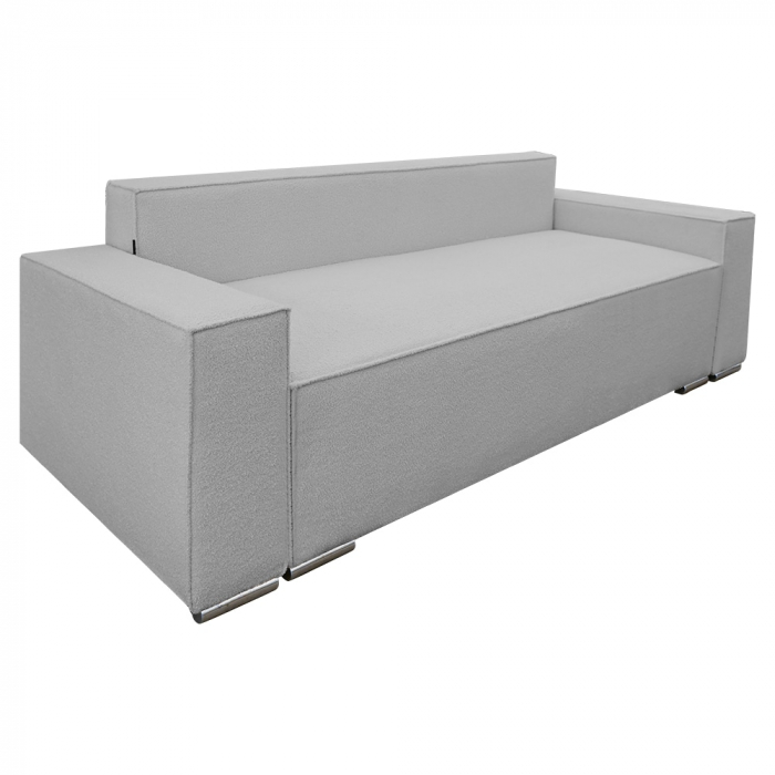 Canapea extensibila Nube cu lada de depozitare, N83 gri deschis, 230x100x82 [2]