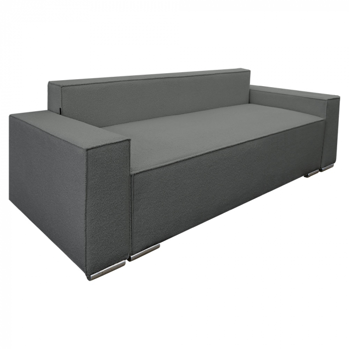 Canapea extensibila Nube  cu lada de depozitare, N92 gri inchis, 230x100x82 [2]
